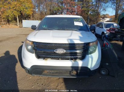 Lot #2995295700 2013 FORD UTILITY POLICE INTERCEPTOR