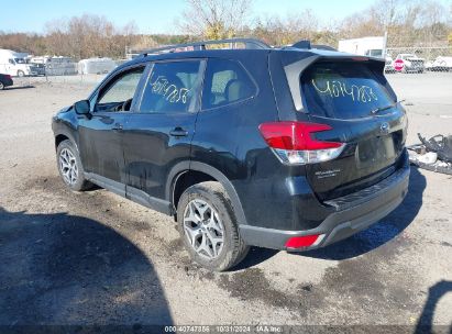 Lot #2995295695 2021 SUBARU FORESTER PREMIUM