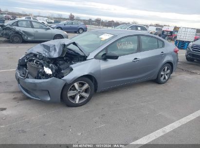 Lot #3034472598 2018 KIA FORTE S