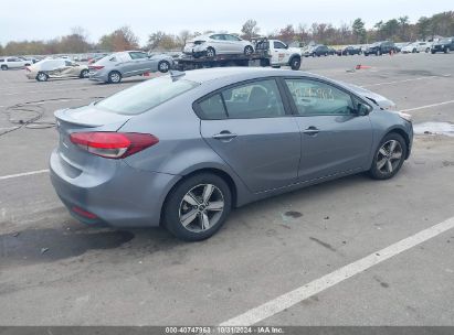 Lot #3034472598 2018 KIA FORTE S