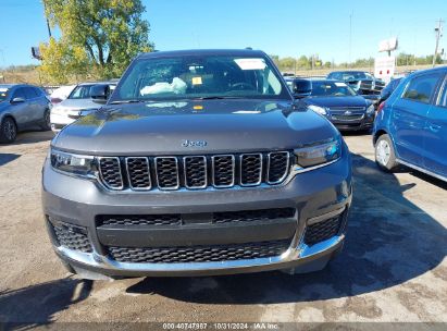 Lot #3035084818 2022 JEEP GRAND CHEROKEE L LIMITED 4X4