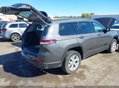 Lot #3035084818 2022 JEEP GRAND CHEROKEE L LIMITED 4X4