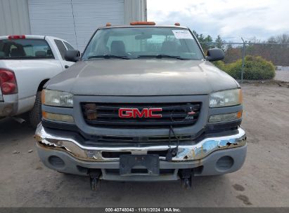 Lot #2995295694 2006 GMC SIERRA 2500HD WORK TRUCK