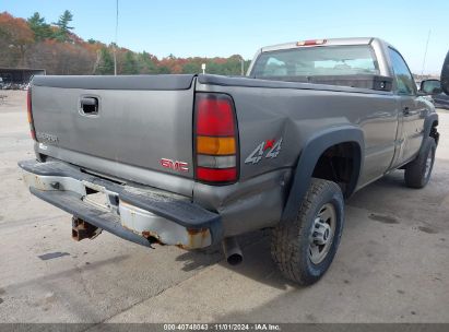 Lot #2995295694 2006 GMC SIERRA 2500HD WORK TRUCK