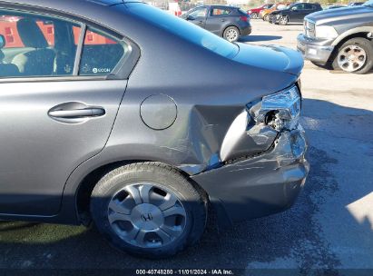 Lot #2997781585 2012 HONDA CIVIC HYBRID