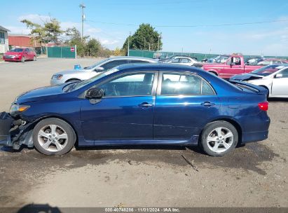 Lot #2992822196 2012 TOYOTA COROLLA S