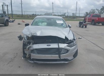 Lot #3037521517 2019 FORD FUSION HYBRID SE