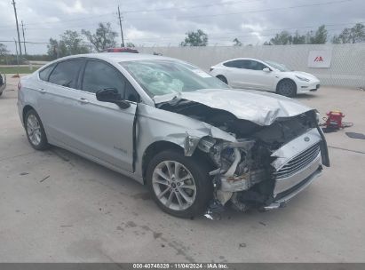 Lot #3037521517 2019 FORD FUSION HYBRID SE