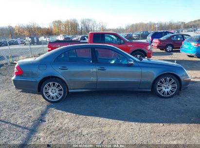 Lot #2995295687 2008 MERCEDES-BENZ E 550 4MATIC