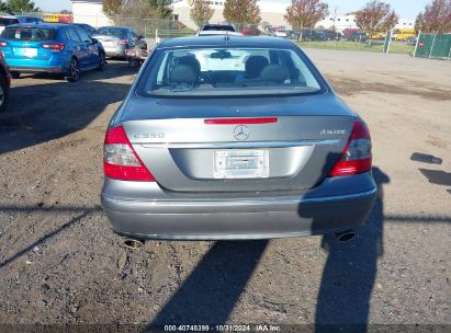 Lot #2995295687 2008 MERCEDES-BENZ E 550 4MATIC