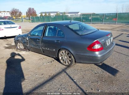 Lot #2995295687 2008 MERCEDES-BENZ E 550 4MATIC