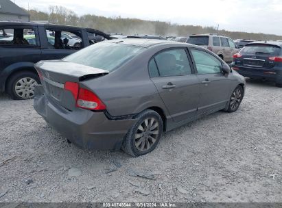 Lot #3032344036 2010 HONDA CIVIC EX-L