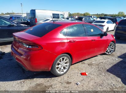 Lot #3035084812 2013 DODGE DART SXT