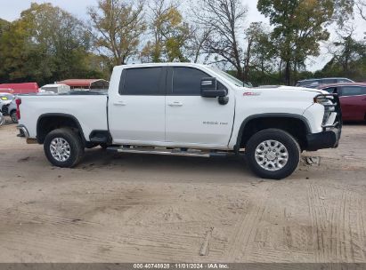 Lot #3051076983 2022 CHEVROLET SILVERADO 2500HD 4WD  STANDARD BED LT