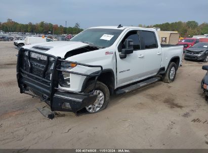 Lot #3051076983 2022 CHEVROLET SILVERADO 2500HD 4WD  STANDARD BED LT