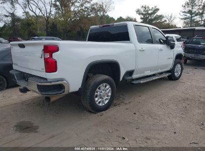 Lot #3051076983 2022 CHEVROLET SILVERADO 2500HD 4WD  STANDARD BED LT