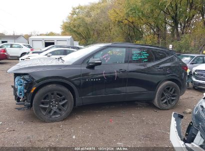 Lot #3037546128 2021 CHEVROLET BLAZER FWD 1LT