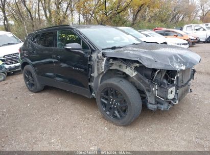 Lot #3037546128 2021 CHEVROLET BLAZER FWD 1LT