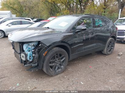 Lot #3037546128 2021 CHEVROLET BLAZER FWD 1LT