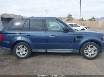 Lot #2992820573 2006 LAND ROVER RANGE ROVER SPORT HSE