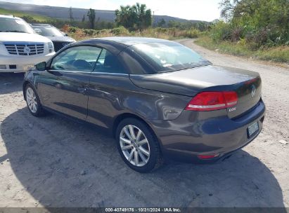 Lot #2995295668 2012 VOLKSWAGEN EOS KOMFORT