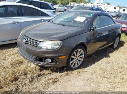 Lot #2995295668 2012 VOLKSWAGEN EOS KOMFORT