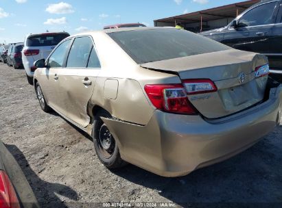 Lot #3035074603 2012 TOYOTA CAMRY LE