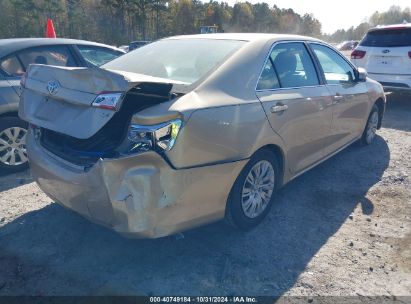 Lot #3035074603 2012 TOYOTA CAMRY LE