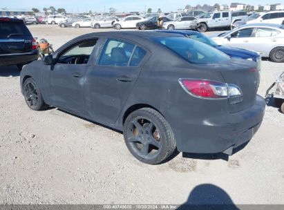 Lot #2992832480 2013 MAZDA MAZDA3 I SV