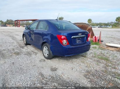 Lot #2995295640 2013 CHEVROLET SONIC LT AUTO