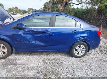 Lot #2995295640 2013 CHEVROLET SONIC LT AUTO