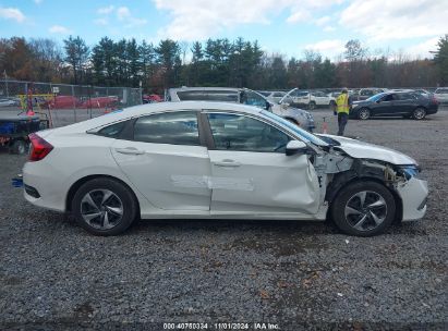 Lot #2995295638 2021 HONDA CIVIC LX