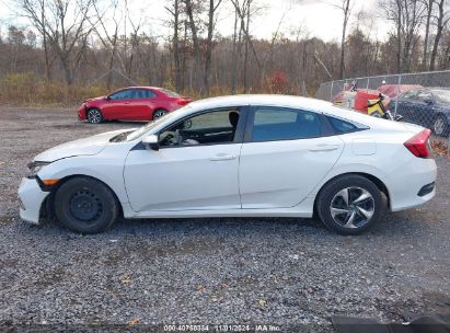 Lot #2995295638 2021 HONDA CIVIC LX