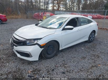 Lot #2995295638 2021 HONDA CIVIC LX