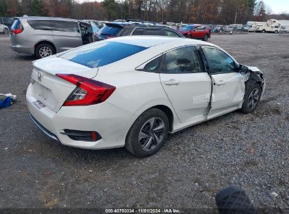 Lot #2995295638 2021 HONDA CIVIC LX