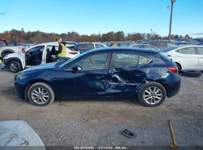 Lot #3005346998 2015 MAZDA MAZDA3 I TOURING