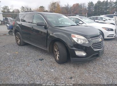 Lot #2995295627 2017 CHEVROLET EQUINOX LT