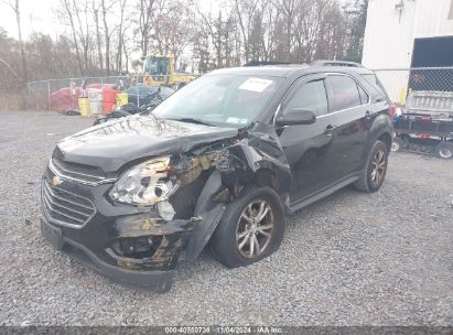 Lot #2995295627 2017 CHEVROLET EQUINOX LT