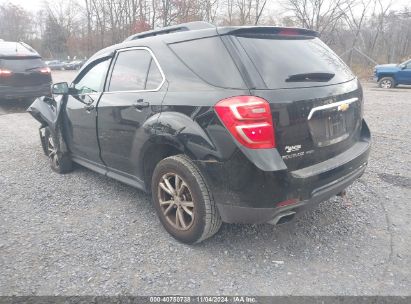 Lot #2995295627 2017 CHEVROLET EQUINOX LT