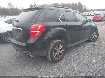 Lot #2995295627 2017 CHEVROLET EQUINOX LT