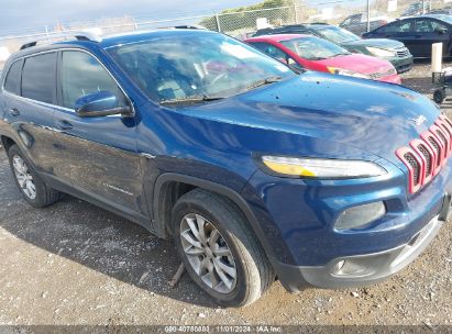 Lot #3031250484 2018 JEEP CHEROKEE LIMITED 4X4