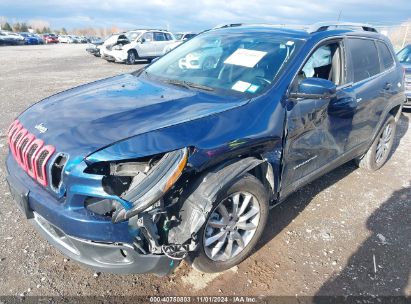 Lot #3031250484 2018 JEEP CHEROKEE LIMITED 4X4