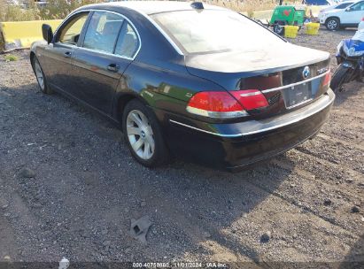 Lot #2995295619 2007 BMW 750LI