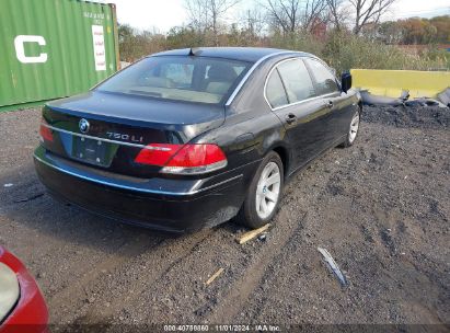 Lot #2995295619 2007 BMW 750LI