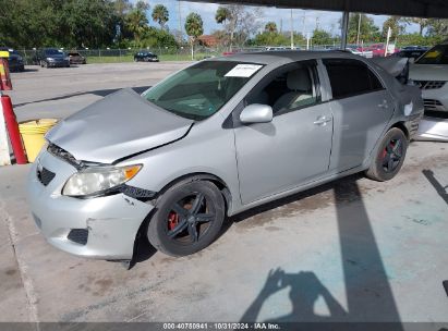 Lot #3025489310 2010 TOYOTA COROLLA LE