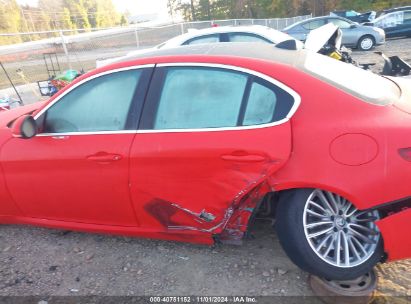 Lot #3035074561 2019 ALFA ROMEO GIULIA TI LUSSO RWD