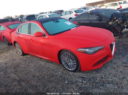 Lot #3035074561 2019 ALFA ROMEO GIULIA TI LUSSO RWD