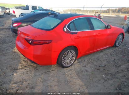 Lot #3035074561 2019 ALFA ROMEO GIULIA TI LUSSO RWD