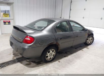 Lot #2992829592 2003 DODGE NEON SXT