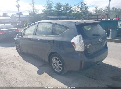 Lot #3035074555 2014 TOYOTA PRIUS V TWO